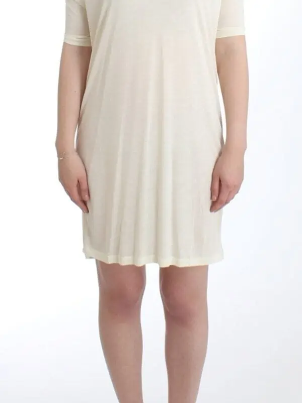 Costume National White modal tube dress