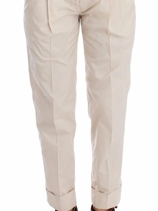 Ermanno Scervino Beige Chinos Casual Dress Pants Khakis