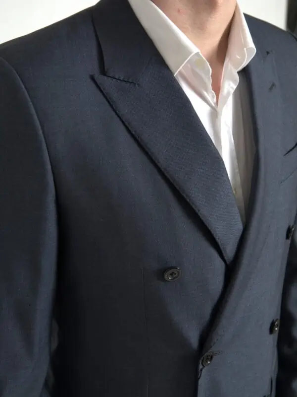 Dolce & Gabbana Blue 2 Piece Double Breasted MARTINI Suit