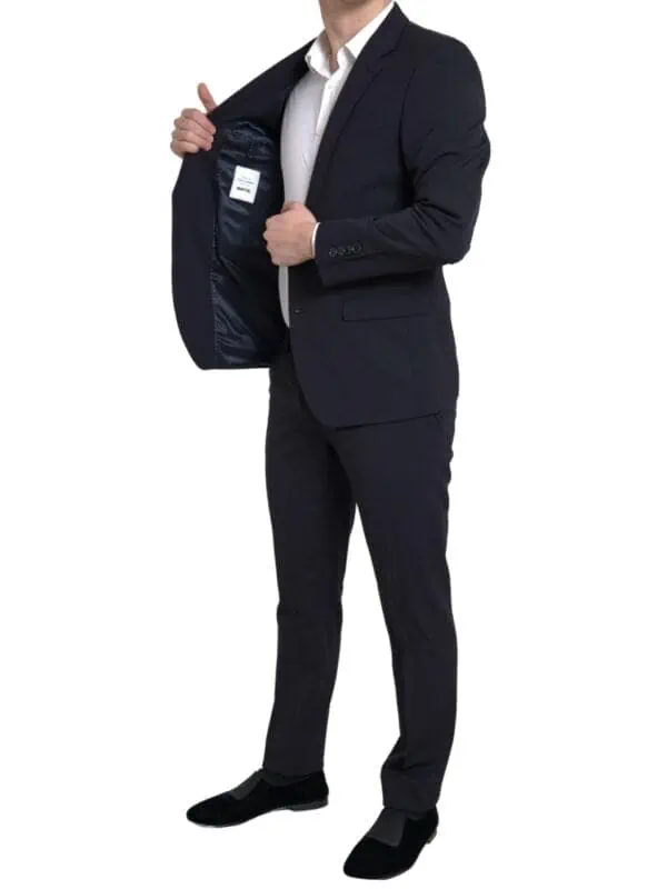 Dolce & Gabbana Black 3 Piece Single Breasted MARTINI Suit