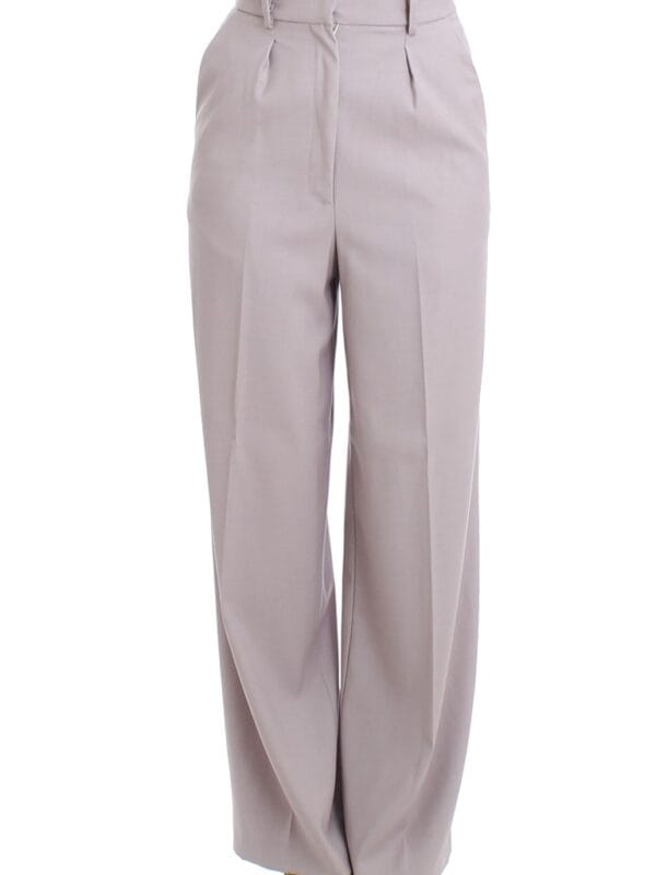 Cavalli Gray high waist pants