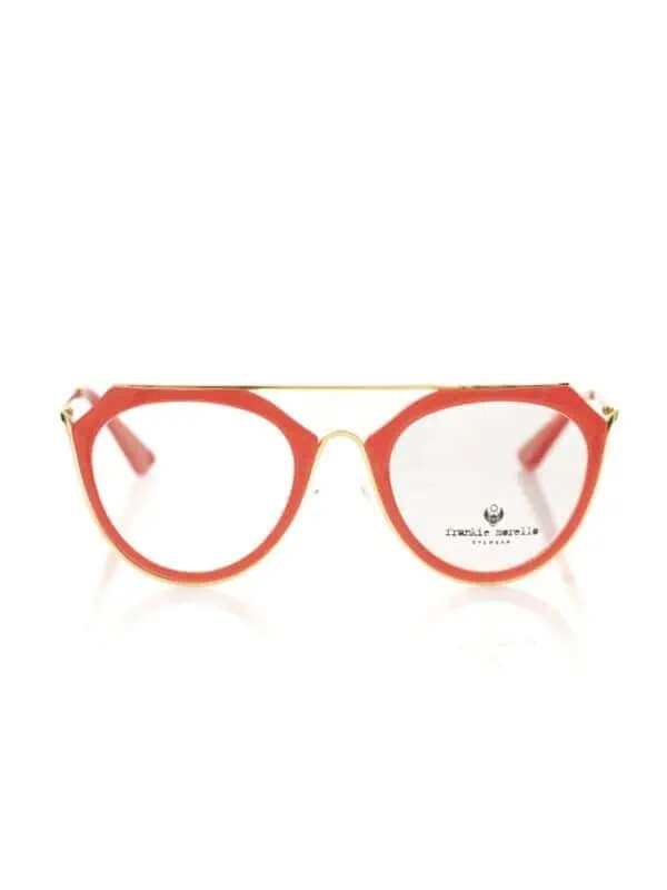 Frankie Morello Red Acetate Women Frame