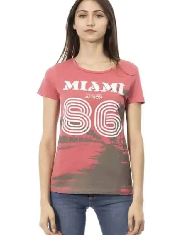 Trussardi Action Multicolor Cotton Women T-Shirt