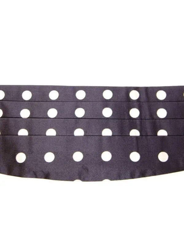 Dolce & Gabbana Black Waist Smoking Tuxedo Cummerbund Belt