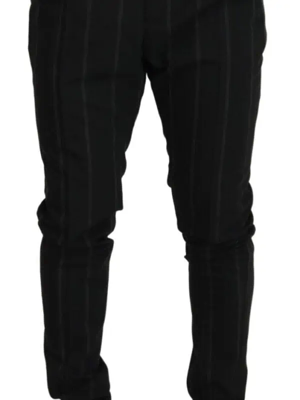 Dolce & Gabbana Elegant Black Tailored Trousers