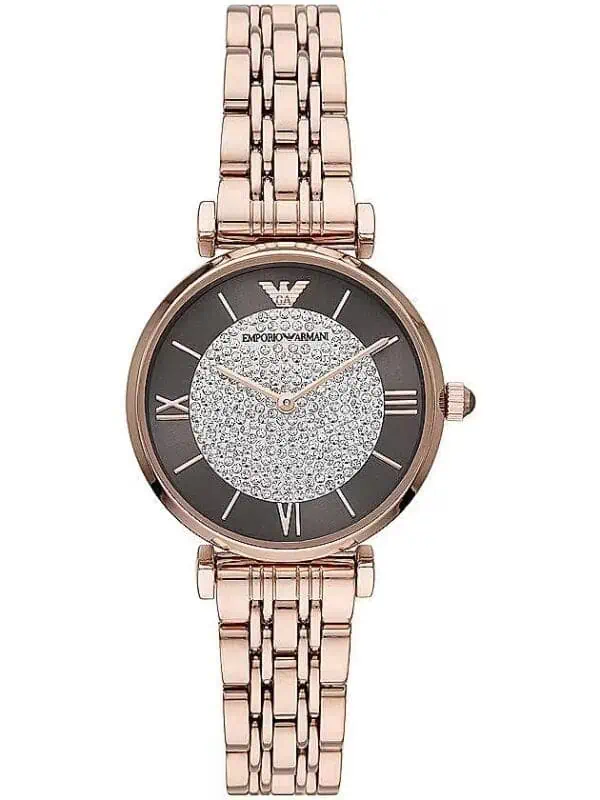 Emporio Armani Bronze Steel Quartz Watch