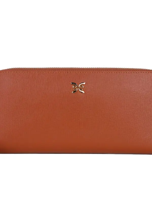 Ungaro Elegant Leather Zippered Wallet