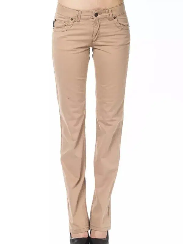 Ungaro Fever Beige Cotton Jeans & Pant