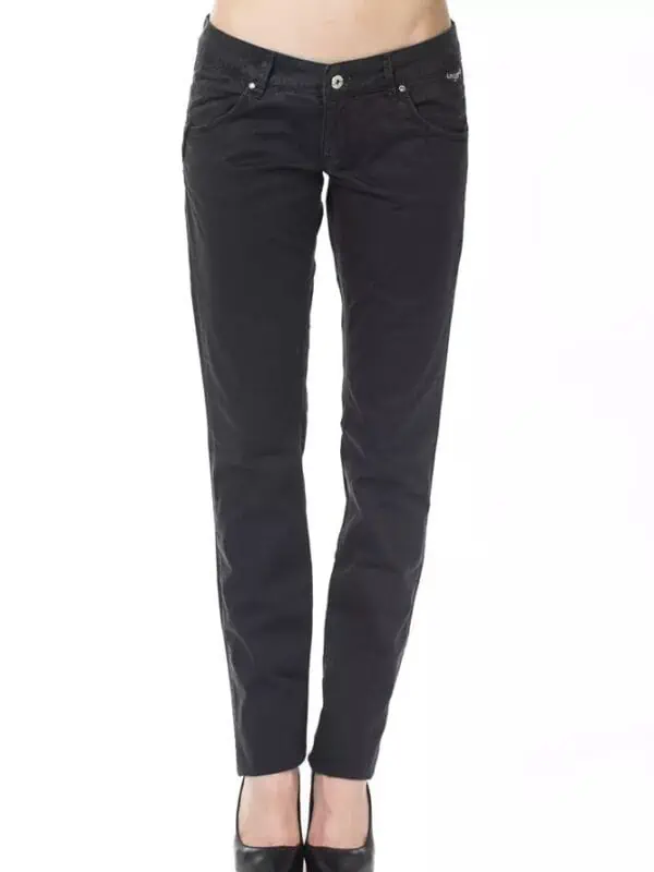 Ungaro Fever Blue Cotton Women Pants