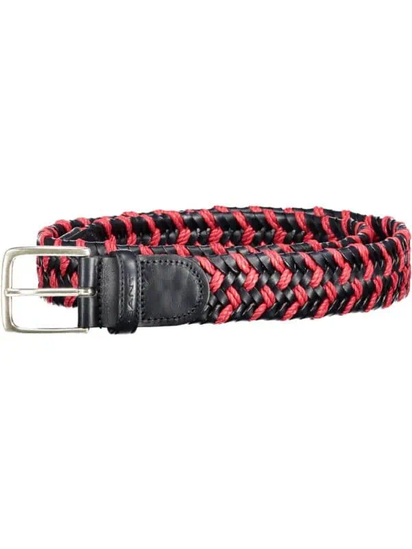 Gant Red Leather Men Belt
