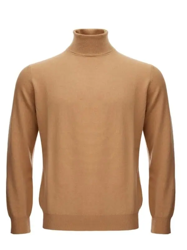 KANGRA Elegant Woolen Brown Sweater for Men