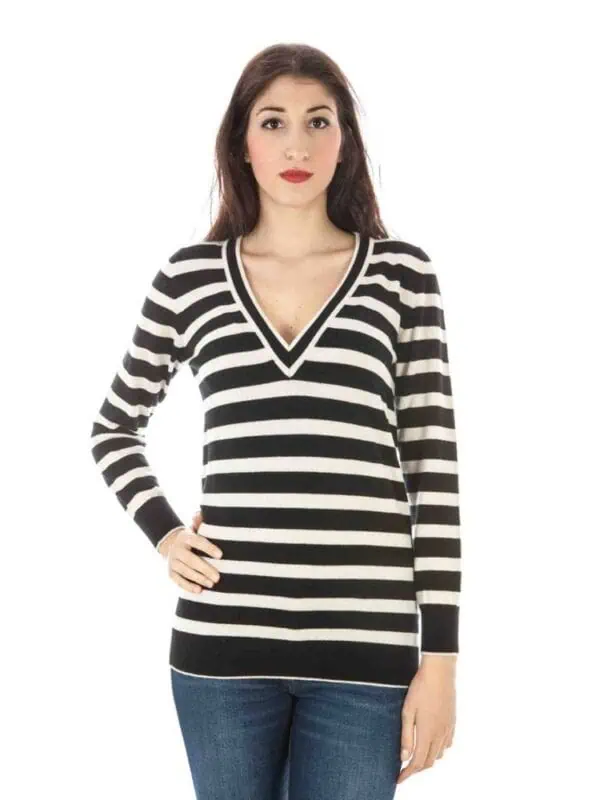 Fred Perry Black Wool Sweater
