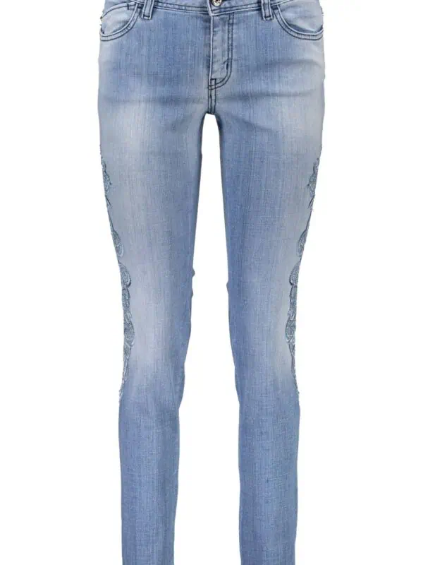 Just Cavalli Light Blue Cotton Women Jeans