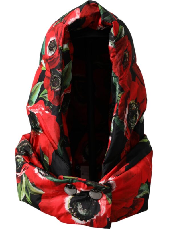 Dolce & Gabbana Multicolor Anemone Whole Head Wrap Hat