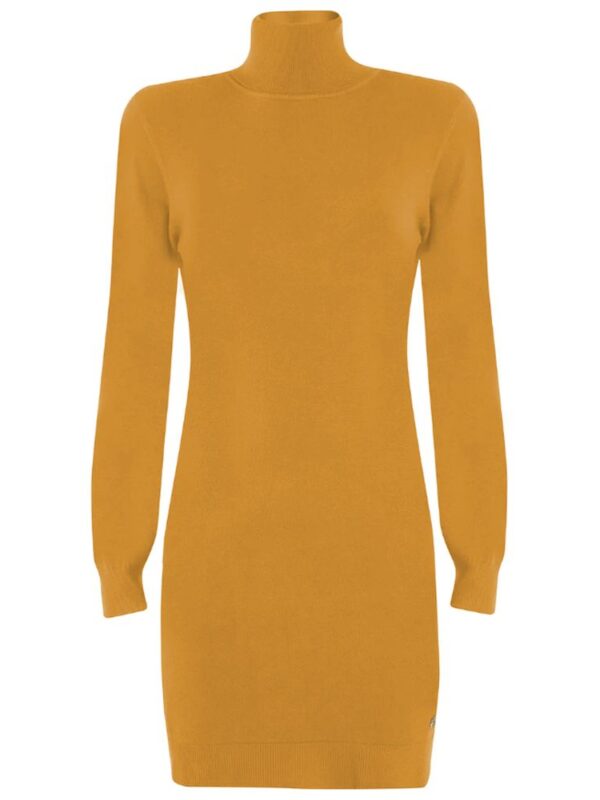 Yes Zee Yellow Viscose Dress