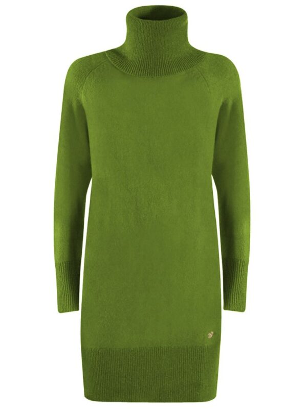 Yes Zee Green Viscose Dress