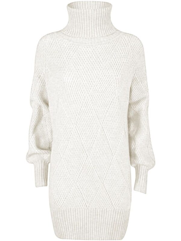 Yes Zee White Marabou Women Dress