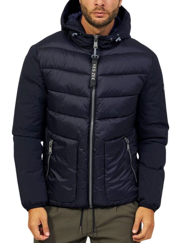 Yes Zee Blue Nylon Jacket