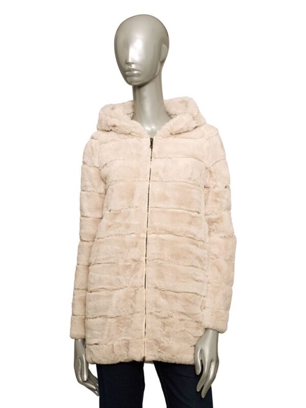 Baldinini Trend Beige Polyester Women Jacket