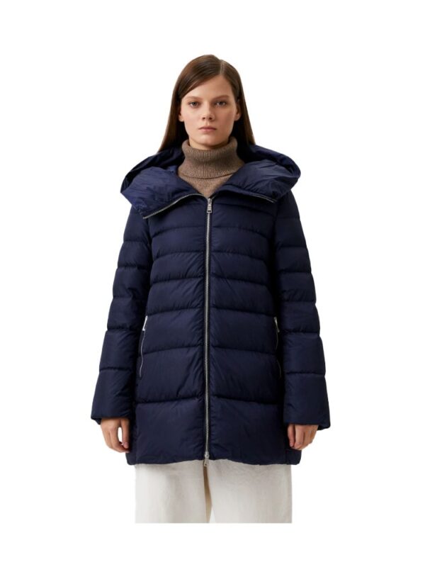 Add Blue Nylon Women Jacket