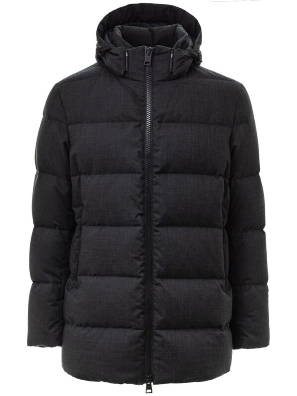Herno Black Polyester Jackets & Coat