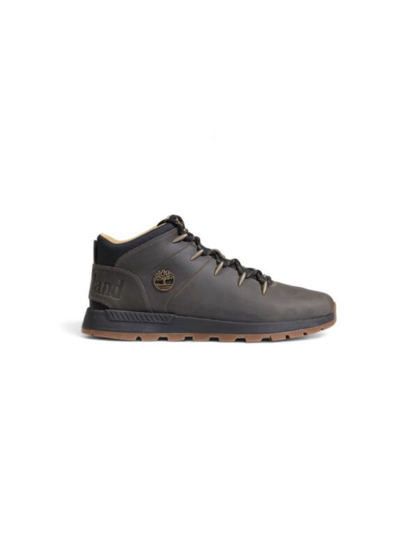 Timberland Gray Recycled Leather Sneaker
