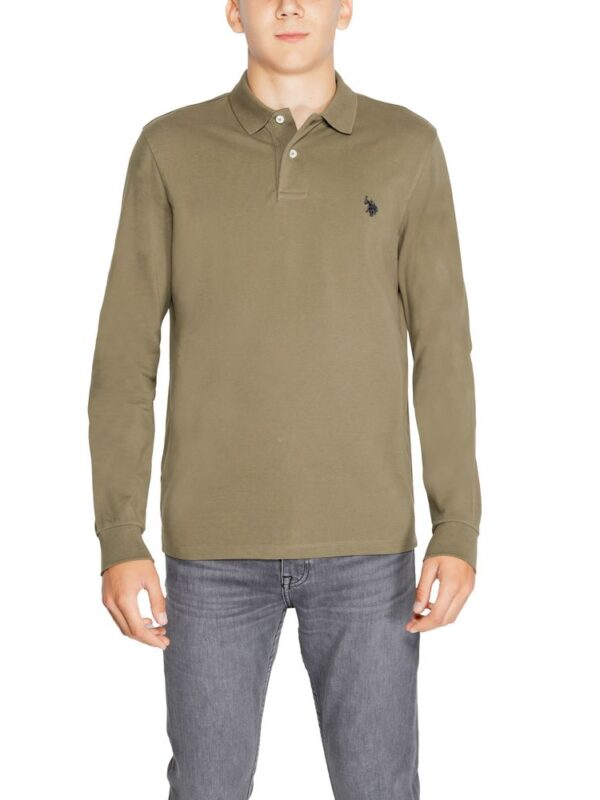 U.S. POLO ASSN. Green Cotton Long Sleeve