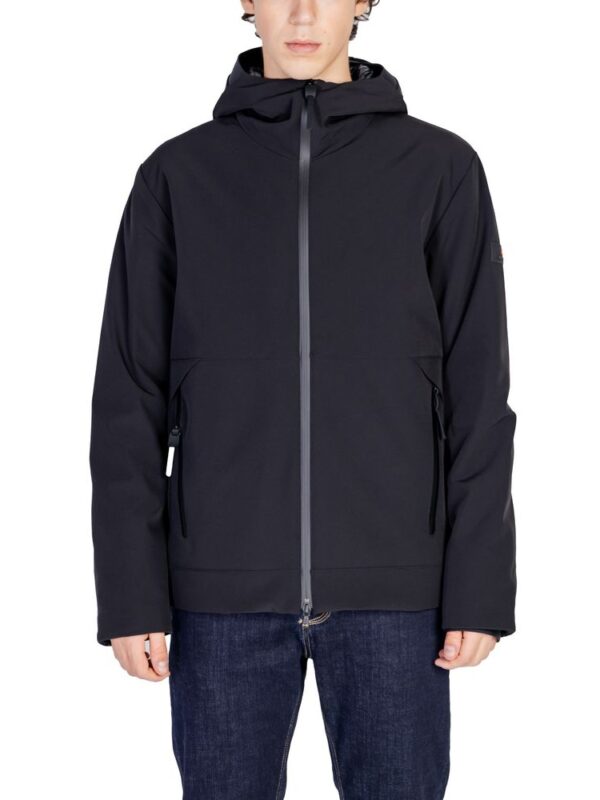 Peuterey Black Polyamide Jackets & Coat