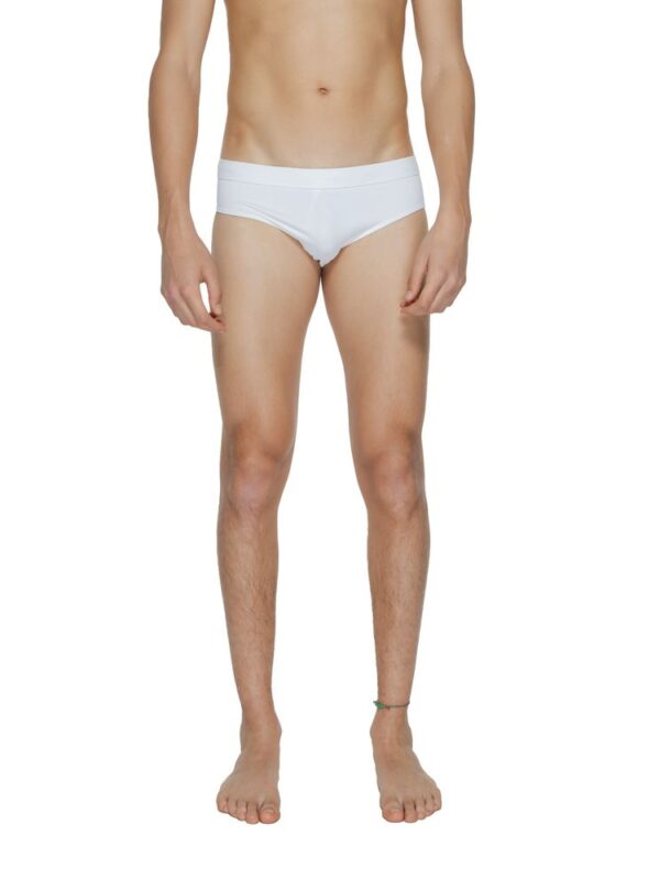 Calvin Klein White Polyamide Swim Brief