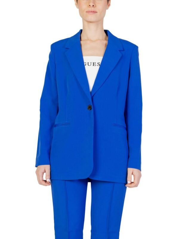 Only Blue Recycled Polyester Blazer