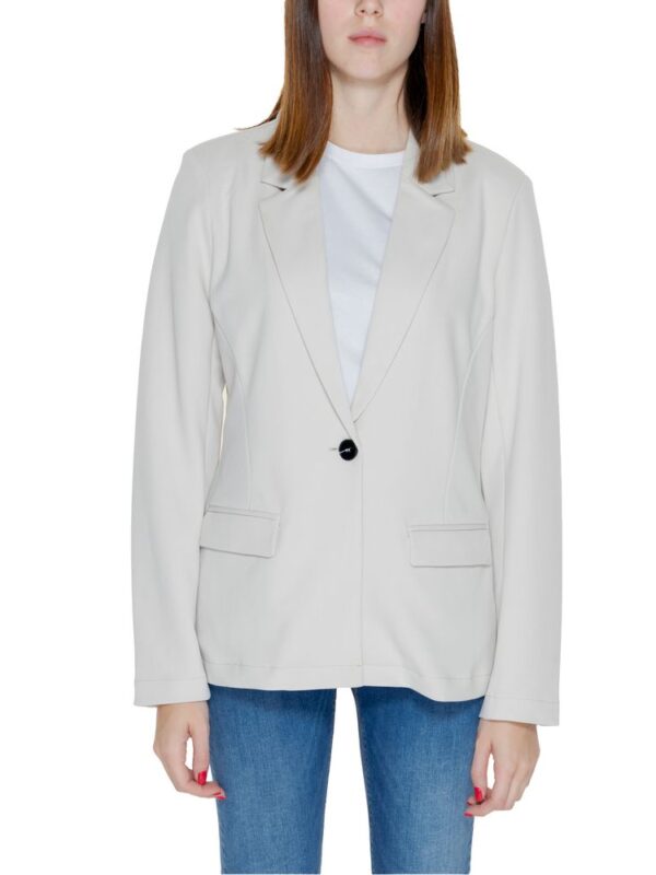 Only Beige Polyester Blazer