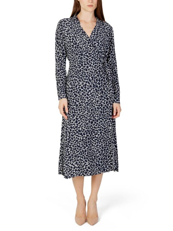 Street One Blue Viscose Midi