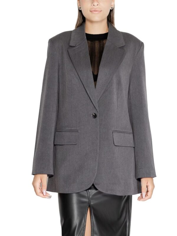 Only Gray Recycled Polyester Blazer
