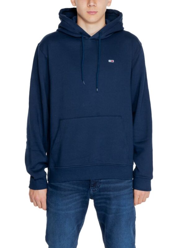 Tommy Hilfiger Jeans Blue Recycled Cotton Hoody