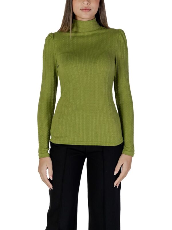B.Young Green Polyester Long Sleeve