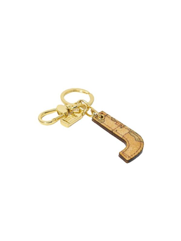 Alviero Martini Prima Classe Beige Polyethylene Keychain