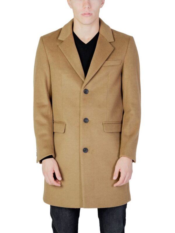 Antony Morato Beige Polyester Coat