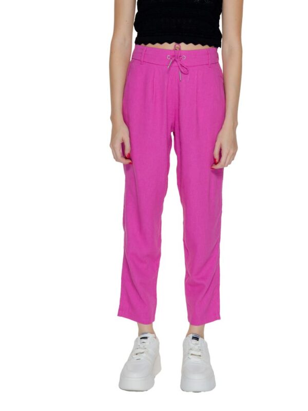 Only Multicolor Linen Pant