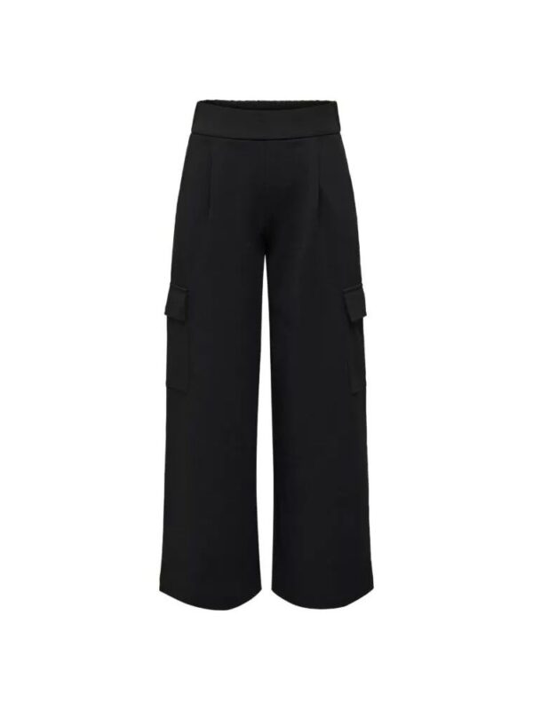Jacqueline De Yong Black Polyester Pant