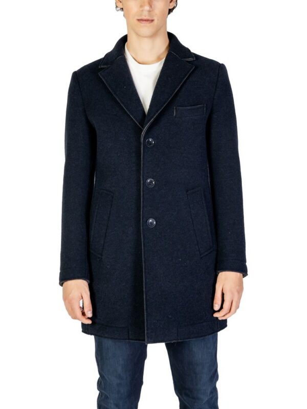 Hydra Clothing Blue Wool Coat