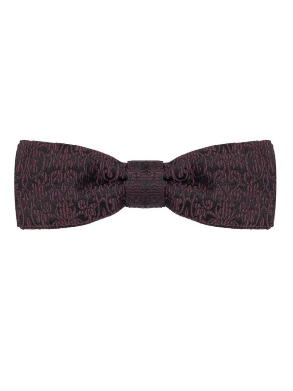 Dolce & Gabbana Black Silk Bowty