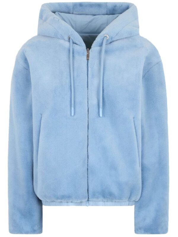 Moose Knuckles Light Blue Nylon Women Jacket