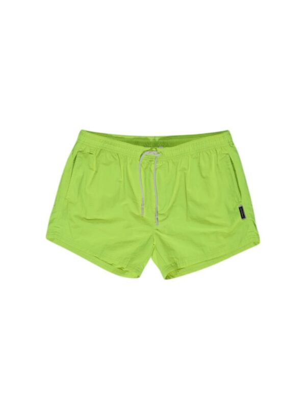 Hamaki-Ho Yellow Polyester Swim Short