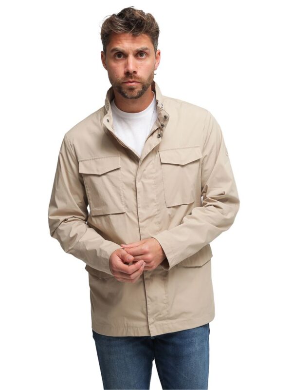 People Of Shibuya Beige Cotton Jacket