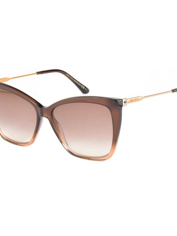 Jimmy Choo Brown Metal Sunglasses