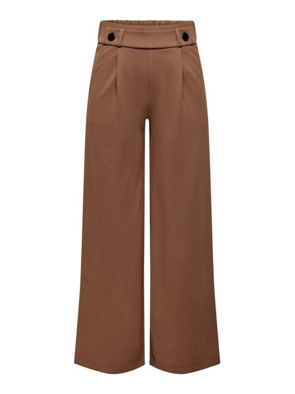 Jacqueline De Yong Brown Polyester Pant