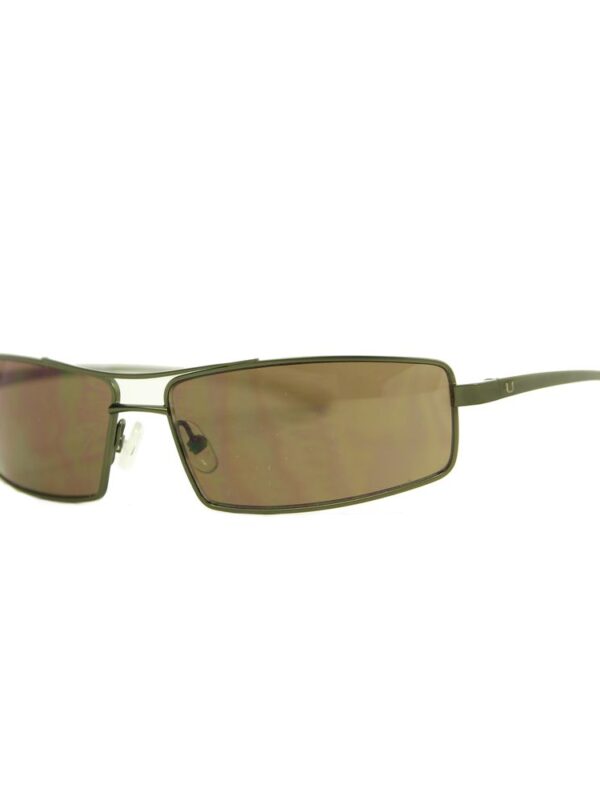 Adolfo Dominguez Green Metal Sunglasses