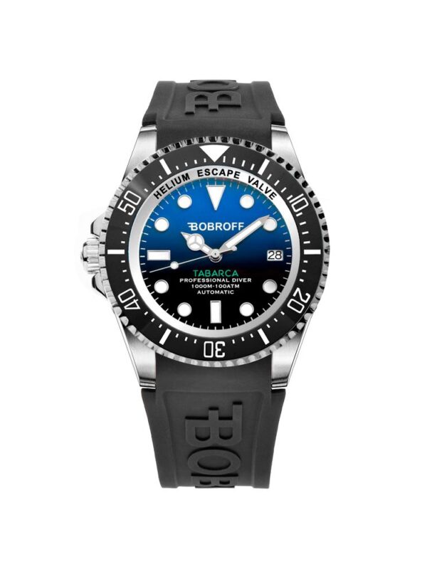 Bobroff Black Synthetic Watch