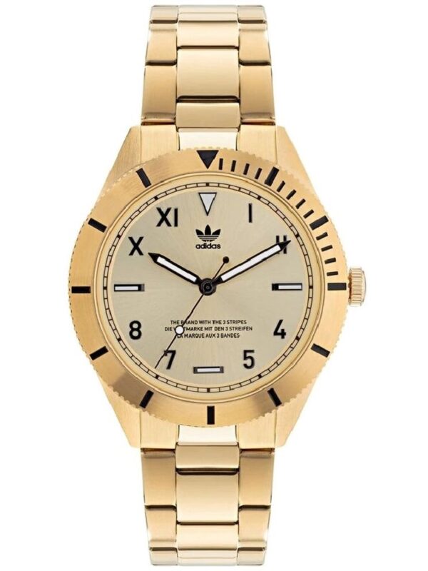 Adidas Gold Stainless Steel Watch