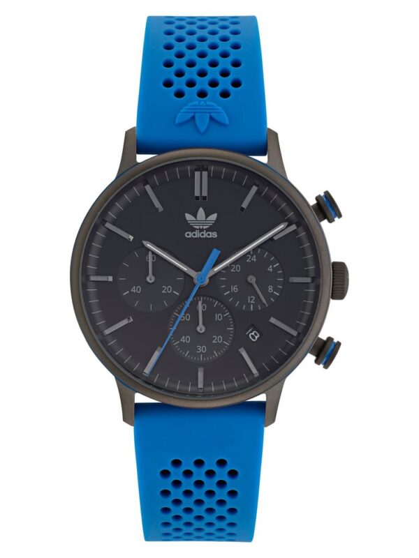 Adidas Blue Rubber Watch